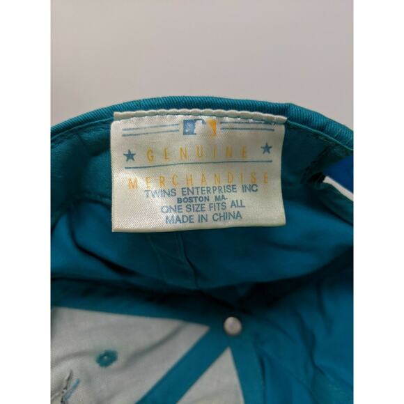 Vintage 90's Florida Marlins Hat Cap Baseball MLB Twins Enterprise Snapback - Picture 10 of 10